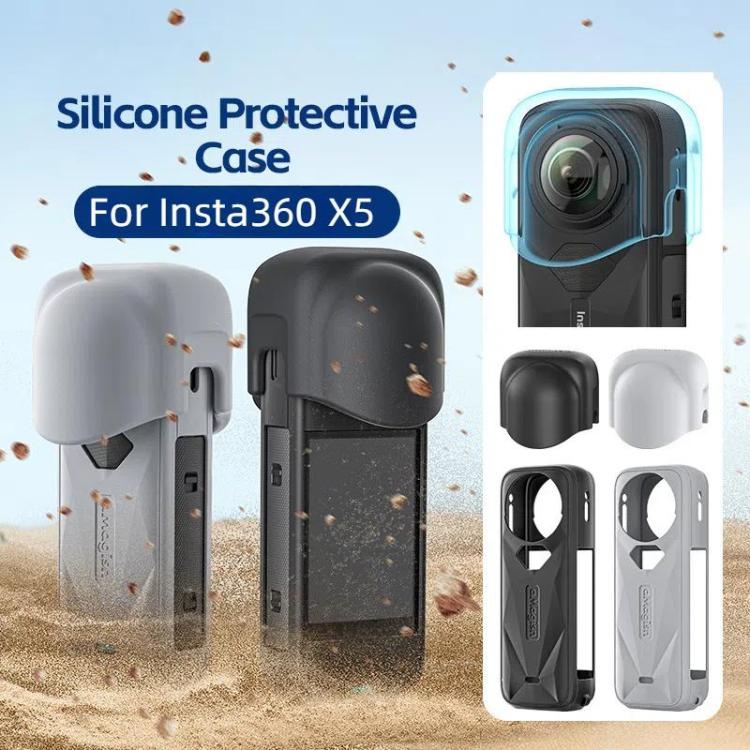 Custodia protettiva in silicone per Insta360 X5