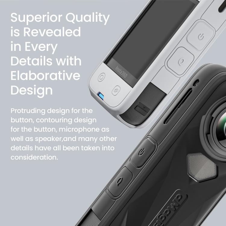 Custodia protettiva in silicone per Insta360 X5