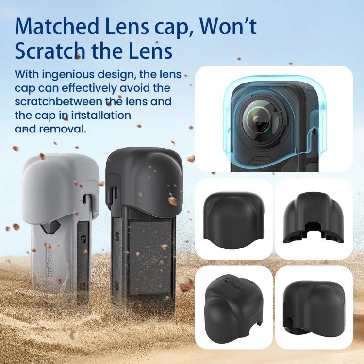 Custodia protettiva in silicone per Insta360 X5