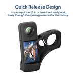 Custodia protettiva in silicone per Insta360 X5
