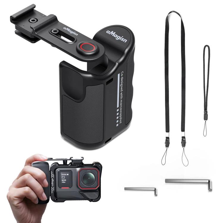 Impugnatura aMaginsn Xplorer per action cam Insta360, DJI, GoPro