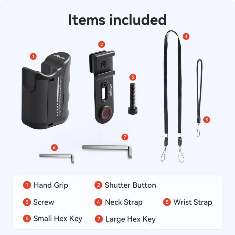 Impugnatura aMaginsn Xplorer per action cam Insta360, DJI, GoPro