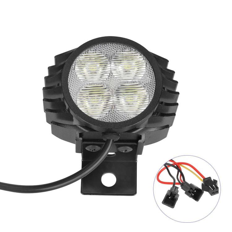 Faro anteriore a LED ad alta luminosità 2 in 1 con clacson per scooter, For Kugoo Kirin M4 / M4 Pro