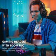 OneOdio A71M Headset Wired DJ Disc Monitor Headphones With Mic Computer Headphone, A71M