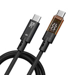 Cavo USB4 Type-C 240W con Display Digitale 1m