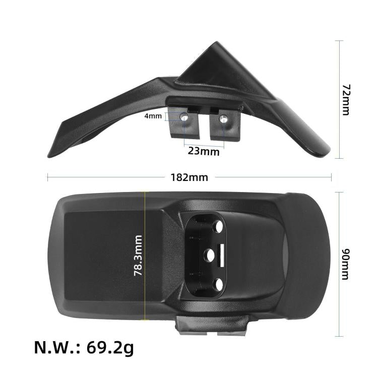 Per il monopattino elettrico Kukirin G2 Pro DB, Rear Fenders with License Plate Bracket, Front Fenders