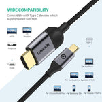 Cavo USB-C a HDMI 4K 30Hz per smartphone e laptop