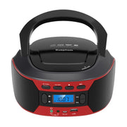 Kuephem W17 Lettore CD portatile con Bluetooth e radio FM