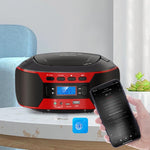 Kuephem W17 Lettore CD portatile Bluetooth e radio FM