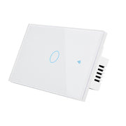 Interruttore antincendio singolo intelligente Wi-Fi per graffiti, calibro 120 USA, modello 120., 1-Gang White, 2-Gang White, 1-Gang Black, 2-Gang Black, 1-Gang Gold, 2-Gang Gold