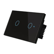 Interruttore antincendio singolo intelligente Wi-Fi per graffiti, calibro 120 USA, modello 120., 1-Gang White, 2-Gang White, 1-Gang Black, 2-Gang Black, 1-Gang Gold, 2-Gang Gold