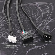 Lighting Cable Content Upload Cable for COLORFUL RTX3090TI / RTX4080 / RTX4070TI / RTX4070 / RTX4090TI / RTX4090, Lighting Cable Content Upload