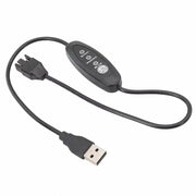 USB To Small 4 Pin Booster Cable Adjustable Speed USB To 12V Case Fan Cable, 50cm, 98cm