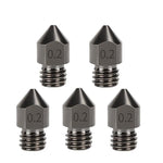 Ugello MK8 in acciaio temprato per stampanti 3D 1,75 mm