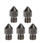 Ugello MK8 in acciaio temprato per stampanti 3D 1,75 mm