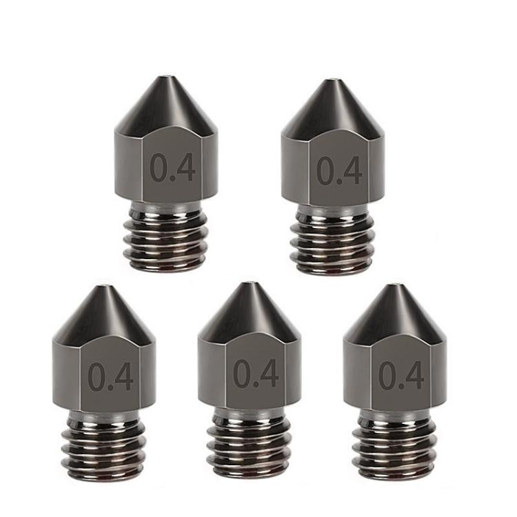 Ugello MK8 in acciaio temprato per stampanti 3D 1,75 mm
