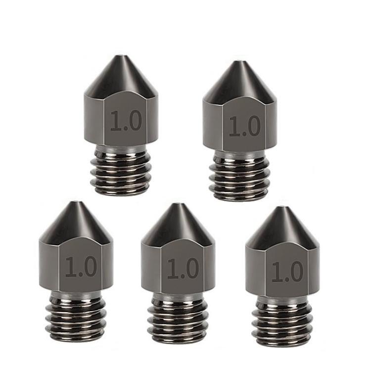 Ugello MK8 in acciaio temprato per stampanti 3D 1,75 mm