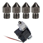 Ugello MK8 in acciaio temprato per stampanti 3D 1,75 mm