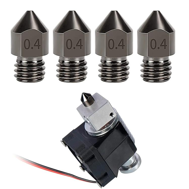 Ugello MK8 in acciaio temprato per stampanti 3D 1,75 mm