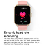 Monitoraggio della salute: ossigenazione del sangue, sonno e frequenza cardiaca. Smartwatch sportivo quadrato con doppio cinturino., Gold Steel+Silicone Pink, Black Steel+Silicone Black