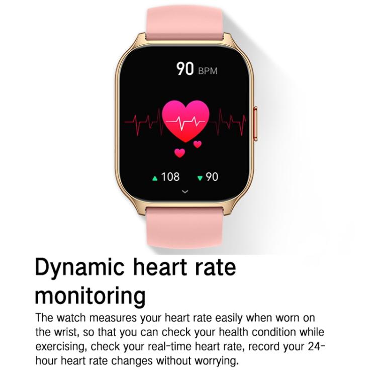 Monitoraggio della salute: ossigenazione del sangue, sonno e frequenza cardiaca. Smartwatch sportivo quadrato con doppio cinturino., Gold Steel+Silicone Pink, Black Steel+Silicone Black