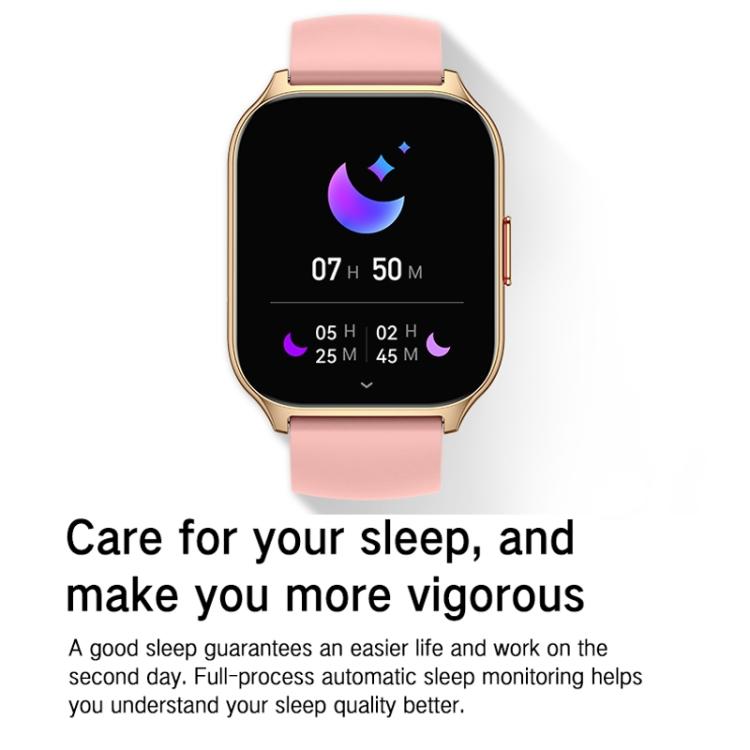 Monitoraggio della salute: ossigenazione del sangue, sonno e frequenza cardiaca. Smartwatch sportivo quadrato con doppio cinturino., Gold Steel+Silicone Pink, Black Steel+Silicone Black