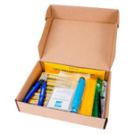 Kit di strumenti per stampante 3D: strumenti per la pulizia del modello, coltello da intaglio, lima, rifilatrice per bordi e accessori per la lucidatura., 36 In 1