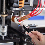 Kit di pulizia per ugelli per stampante 3D MK8, ago di pulizia in acciaio inossidabile da 0,4 mm, 22 In 1, 12 In 1
