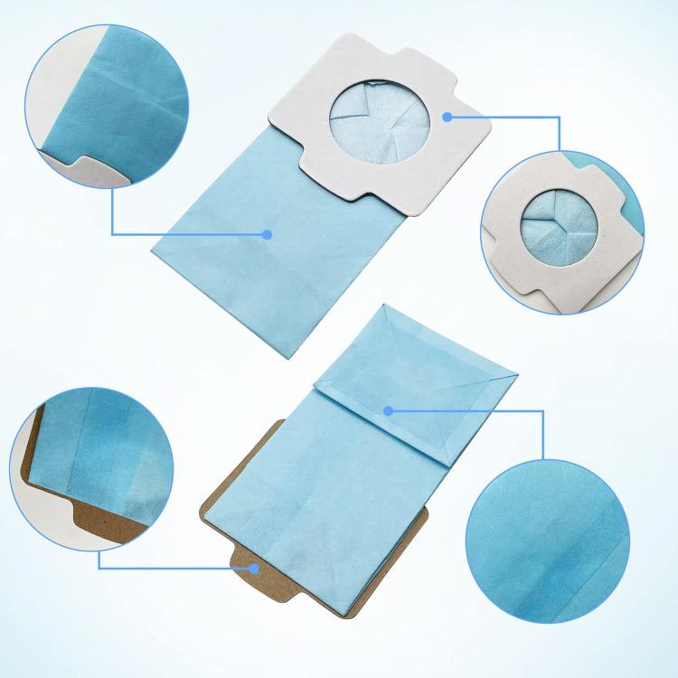 Confezione da 3 sacchetti per aspirapolvere Makita CL102/CL104/CL107/CL182