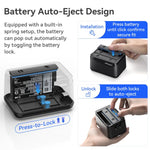 Caricabatterie rapido per 3 batterie Insta360 X5