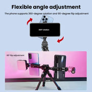 Supporto doppio smartphone con base Arca-Swiss compatibile DJI
