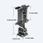 Supporto doppio smartphone con base Arca-Swiss compatibile DJI