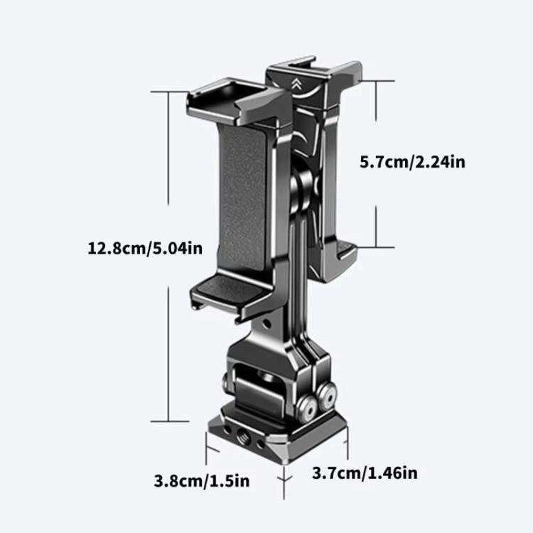 Supporto doppio smartphone con base Arca-Swiss compatibile DJI