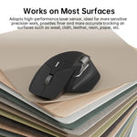 Rapoo Wireless Triple Mode Mice Ergonomic Desktop Laptop Business Office Mouse, MT760 Black, MT760mini Black, MT760 Gray, MT760mini Gray, MT760 Pink, MT760mini Pink