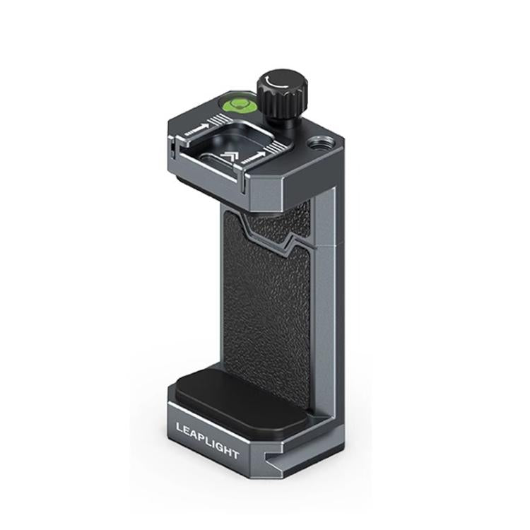 Supporto telefono metallico con 4 attacchi vite 1/4" e foro Arri
