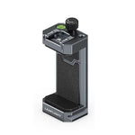 Supporto telefono metallico con 4 attacchi vite 1/4" e foro Arri