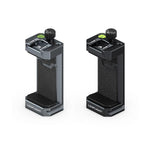 Supporto telefono metallico con 4 attacchi vite 1/4" e foro Arri