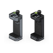 Supporto telefono metallico con 4 attacchi vite 1/4" e foro Arri