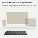 Rapoo E9000G Wireless Bluetooth Keyboard Computer Laptop Cell Phone Keyboard