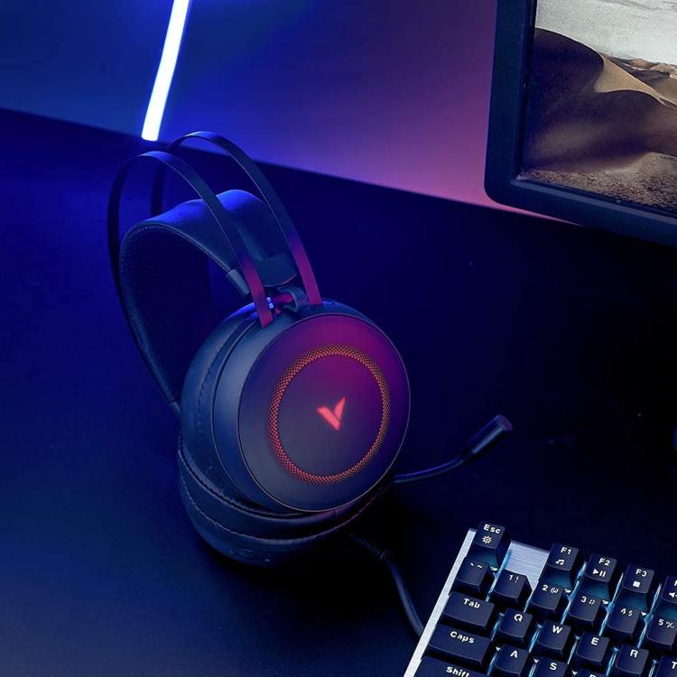 Rapoo VH160 Gaming Headset RGB PC Virtual 7.1 Channel Noise Reduction Headset With MIC