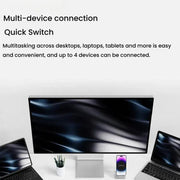Rapoo E9050L Tri-mode Bluetooth Wireless Keyboard Silent Laptop Keyboard