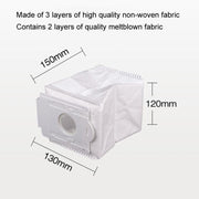 For Samsung VCA-ADB90 XAA 2pcs Vacuum Cleaner Accessories Nonwoven Dust Bag, For Samsung VCA-ADB90 XAA