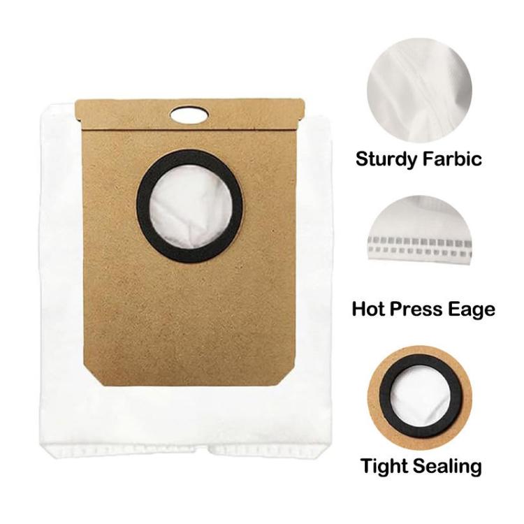 Per Eufy L50 / L60, 2 sacchetti raccoglipolvere in tessuto non tessuto con filtro., Dust Bag