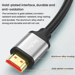 VegGieg V-H301 HDMI 2.0 HD Cable 4K 60Hz TV Set-Top Box Computer Monitor Projection Video Cable, 1.5M, 2M, 3M, 5M, 10M, 15M, 20M