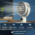 Ventilatore per la circolazione dell'aria, turbo, con convezione, ventilatore a piantana, telecomando, timer, ventilatore da pavimento, USB Plug, Rechargeable