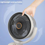 Ventilatore USB per la circolazione dell'aria, piccolo ventilatore da scrivania per ufficio., USB Plug, Rechargeable