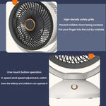Ventilatore USB per la circolazione dell'aria, piccolo ventilatore da scrivania per ufficio., USB Plug, Rechargeable