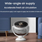 Ventilatore USB per la circolazione dell'aria, piccolo ventilatore da scrivania per ufficio., USB Plug, Rechargeable