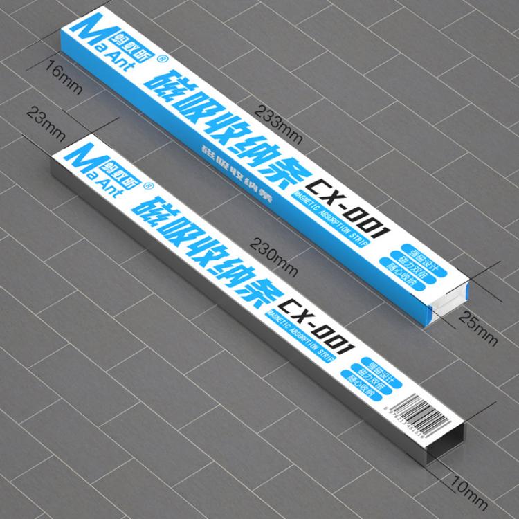 Mensola a strisce ad assorbimento magnetico, CX-001
