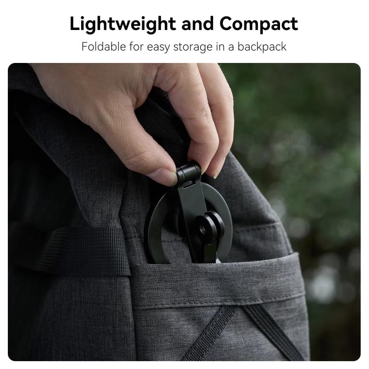 Supporto magnetico smartphone compatibile con fasce e clip
